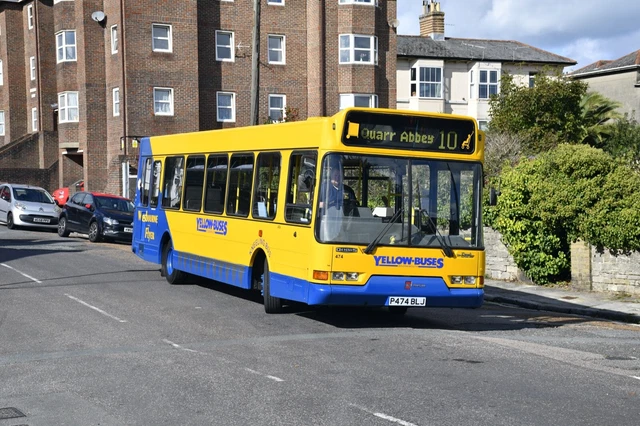 EX YELLOW BUSES 474 P474BLJ @ Wightrider 2023 6x4 Quality Bus Photo £2. ...