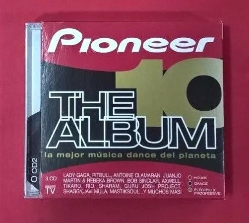 Pioneer The Album Vol. 10 - 3 CDs - USADO - MUY BUEN ESTADO