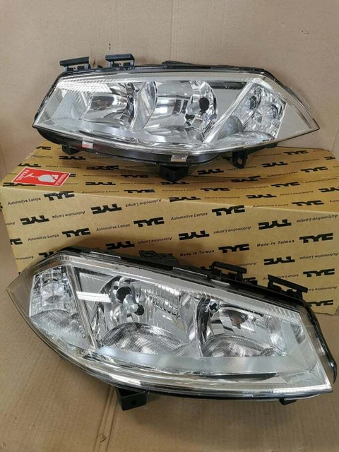 Phares Avant Gauche + Droit Pour Mercedes Sprinter 2002-2006 - TYC - Halogène H3 H7 Chrome