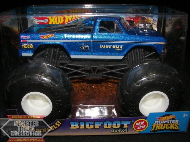 BIGFOOT 1 24 4X4X4 BIG 2019 Hot Wheels Monster trucks Live