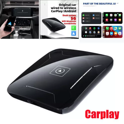 WIFI Wireless Carplay Box Adattatore Auto Lettore Video Multimediale per IOS & Android