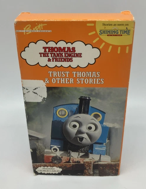 THOMAS THE TANK Engine VHS Trust Thomas & Other Stories VTG 1991 George ...