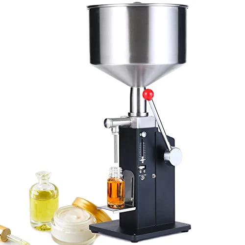 KIMTEM Manual Paste Liquid Filling Machine 5-50ml Bottle Filler Adjustable Bottl