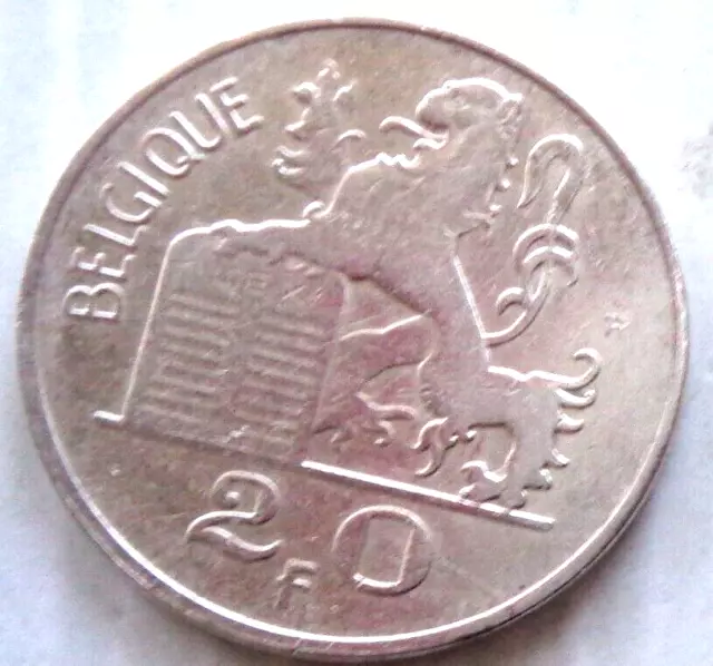 20 Francs 1949 Belgique Argent TTB superbe