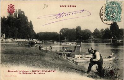 CPA joinville le pont bords de la marne. the swimming terminus. (509395)