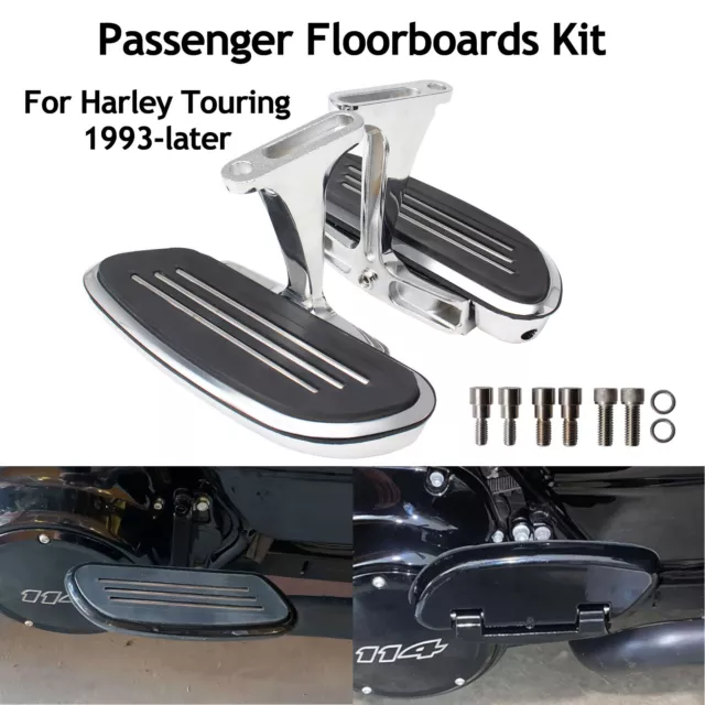 Trittbretter-sets Für Harley Touring 93-2023 Street Glide Passenger Floorboards