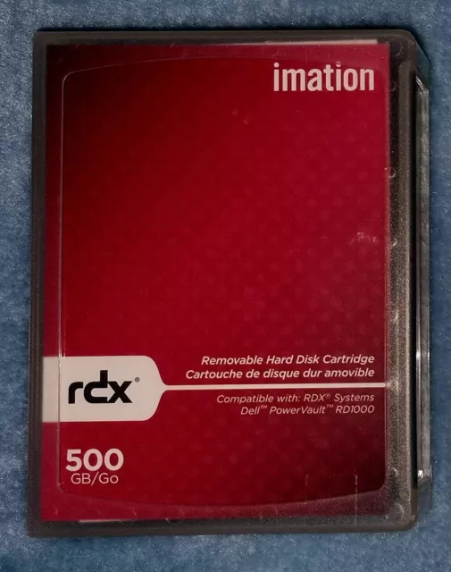 Imation RDX Removable Hard Disk Cartridge 500GB