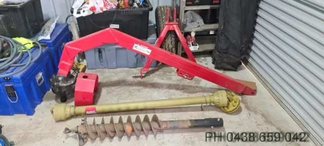 Post Hole Digger HD with 9" Auger CAT1, 3PL for Tractors to 50HP