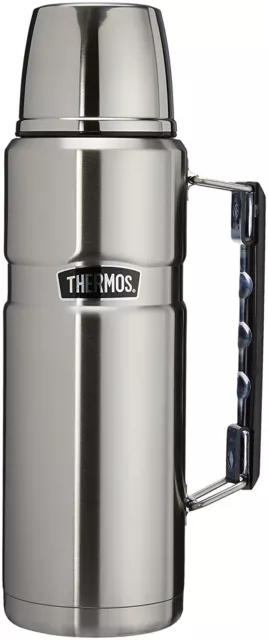 Thermos STAINLESS STEEL VACUUM Insulated King Beverage Bottle 1.2 L Litre 40 oz 3