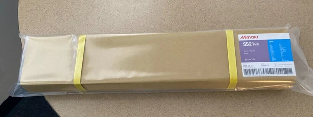 Genuine Mimaki SS21 ink 600 ML INK PACK - Cyan 2024 Expiration Date New