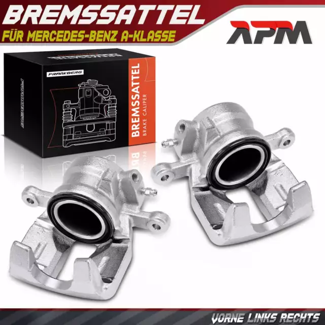 2x Bremssattel Bremszange Vorne Links Rechts für Mercedes-Benz W169 A150 A160