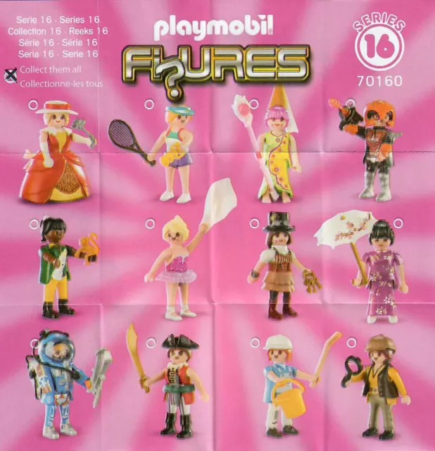 Playmobil 70160 Figuren Figures Serie 16 Girls - neuwertig