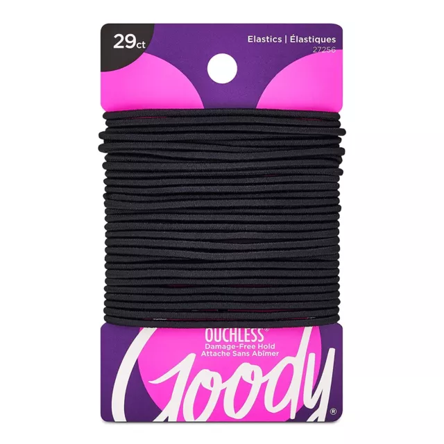 Goody Ouchless Womens Elastic Hair Tie 2MM 29ct