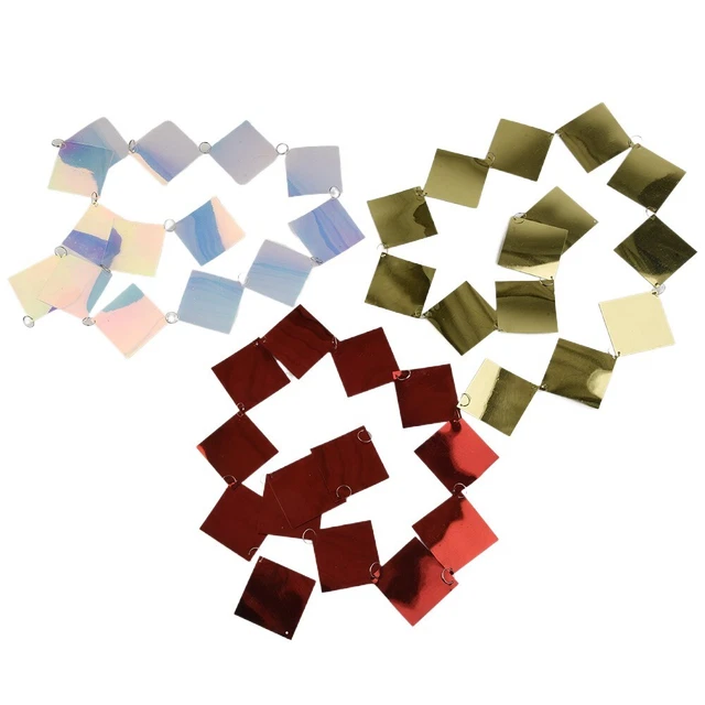 Alto Qualità Negozio Aperture Lustrini Tendine 100cm Lungo Soffitto Decorazione