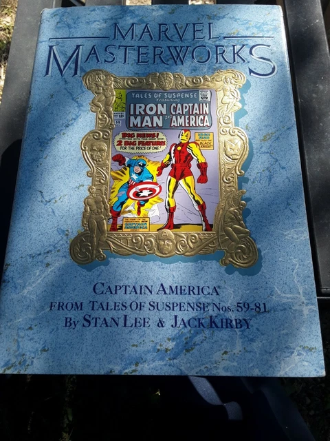 Marvel Masterworks vol 14 Captain  America first print variant hardcover HC
