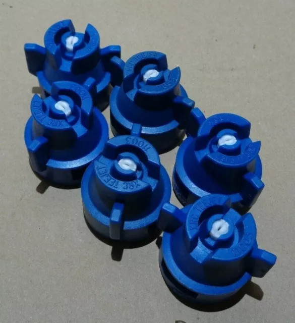 TeeJet Blue Nozzle and Cap Assembly Pack of 6