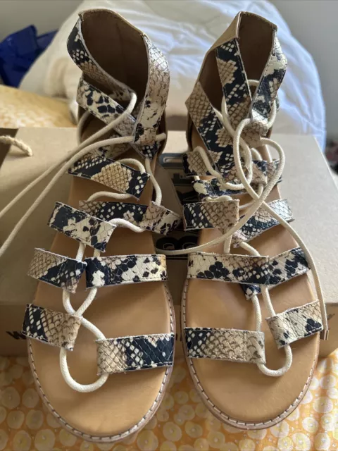 Bared Goose Gladiator Sandals size 38 - Brand New With Box Never Worn