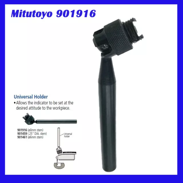 Universal Holder Dial Test Indicator Clamp Holder 85mm Mitutoyo 901916/21CZA233