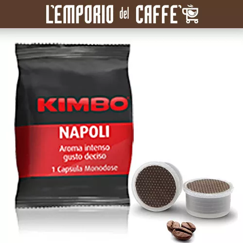100 Capsule Cialde Caffe Kimbo Compatibili Espresso Point Miscela Napoli Cremoso