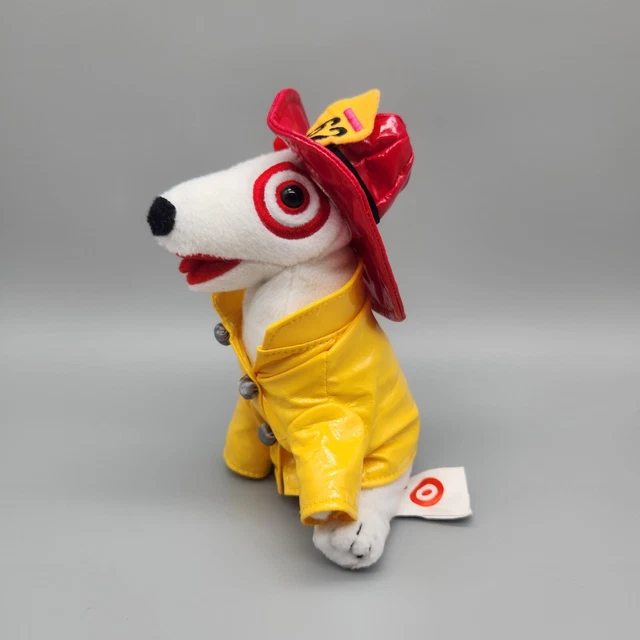 bullseye dog plush