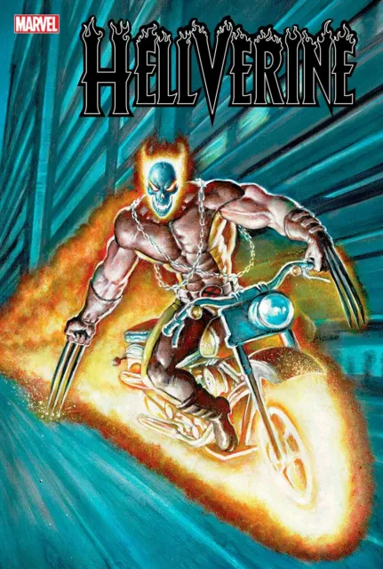 Hellverine #1 Texeira Variant Nm Wolverine Ghost Rider Logan X-Men Marvel Comics