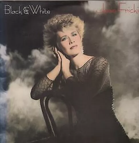 Janie Frickie Black and White LP vinyl UK Cbs 1986 CBS57022