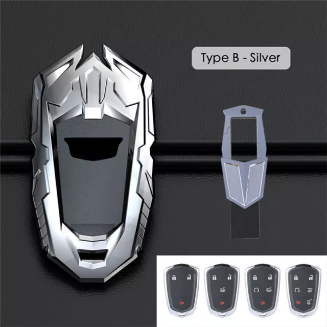 Zinc Alloy Car Key Case Cover For Cadillac XT4 XT5 CT6 XTS CTS SRX ATS Escalade