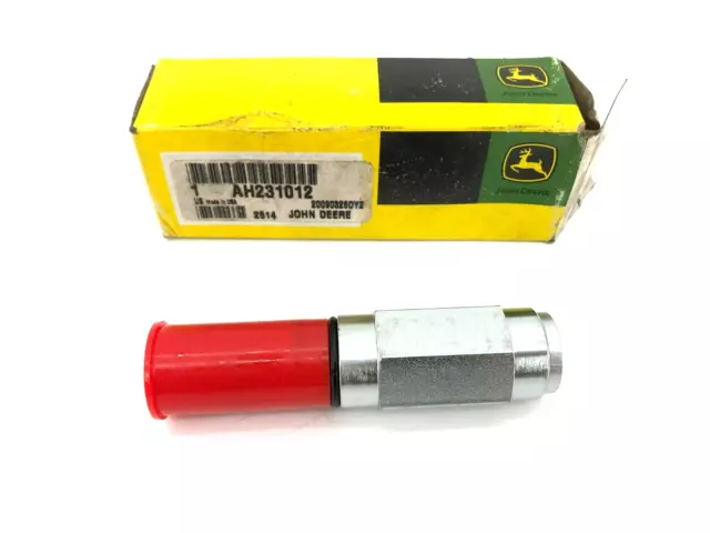 New John Deere AH231012 Valve Cartridge, Pressure Reg