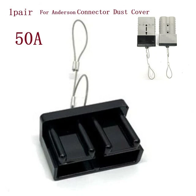 1 Pair Forklift Power Connector Plug Dust Cover High Quality and Durable