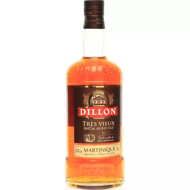 Dillon Rhum Vieux VSOP 0,7l 43%