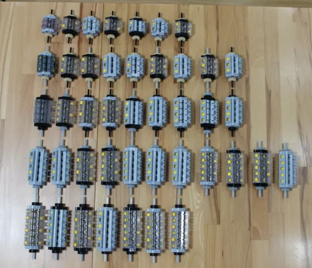 Lego Technic Motor | 4V | 6V | 8V | 10V | 12V | Zylinder | Sammlungsauflösung