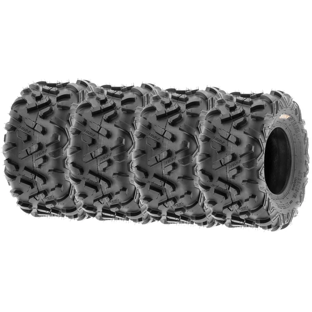 Set of 4 SunF 22x10-9 22x10x9 Sport ATV UTV Tires 6 PR All Terrain POWER.II A051