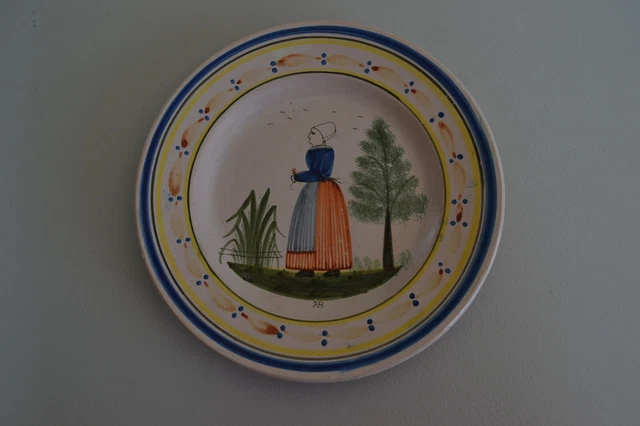 BELLE DÎNETTE ANCIENNE En Faïence De Quimper 9 pièces Jouets Poupée EUR 49,00 - FR