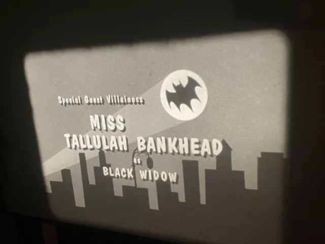 16MM BATMAN EPISODE Caught In Spiders Web 1966 Tallulah Bankhead Is ...
