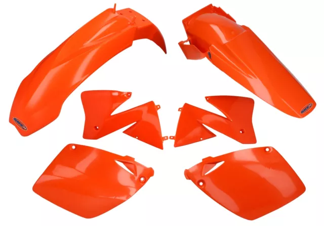 RTECH Plastikkit passt an KTM EXC 125 200 250 300 380 400 520 01-02 orange
