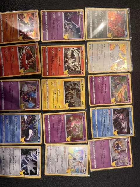 pokemon cards celebrations Holo bundle 💥