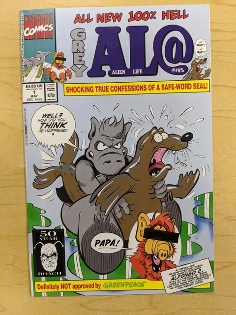 Cerebus in Hell Presents Alien Life @#$% Aardvark-Vanaheim 2022