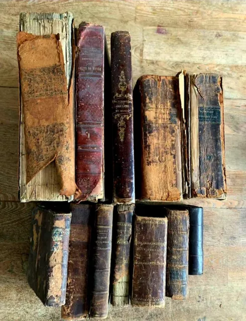 Nice collection old & rare books 18th & 19th century - SHIPMENT INCLUDED