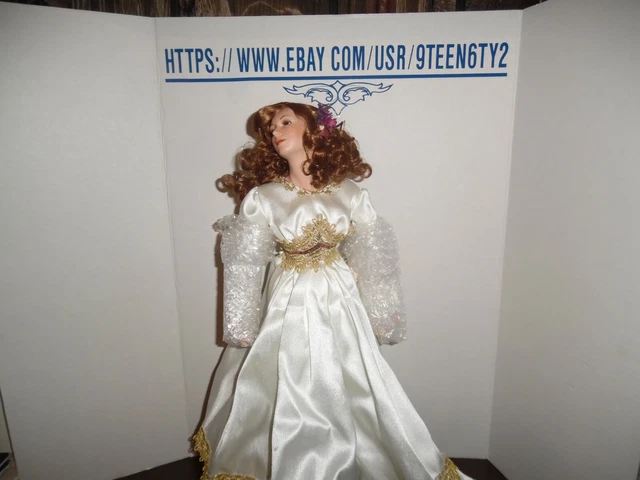 Ashton drake Bounty of Autumn Porcelain "19 Doll by Titus Tamescu