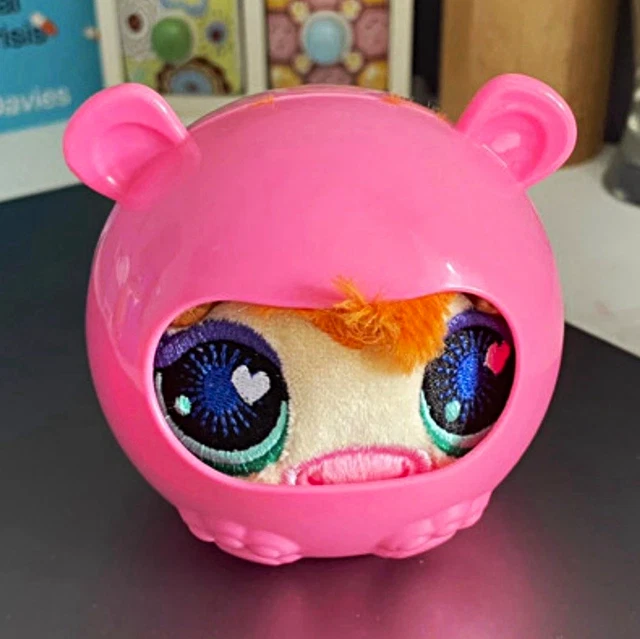 Mini Staylon HASBRO LITTLEST PET Shop Mini Plush Talking Horse Pink Pod Case BF00662 ...