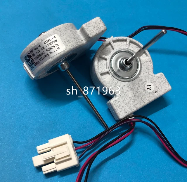 1PCS New ZWF-20-4 B1385.4-4 Refrigerator Fan Motor DC12V 4W 1300RPM