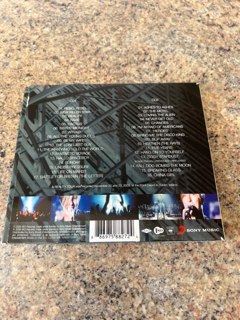 DAVID BOWIE DOUBLE Cd A Reality Tour Very Good Condition EUR 10,09 ...