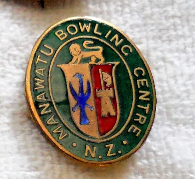 Manawatu, New Zealand Bowls Centre Badge