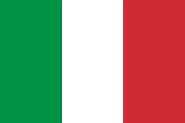 Italy Italian Flag Sticker Self Adhesive