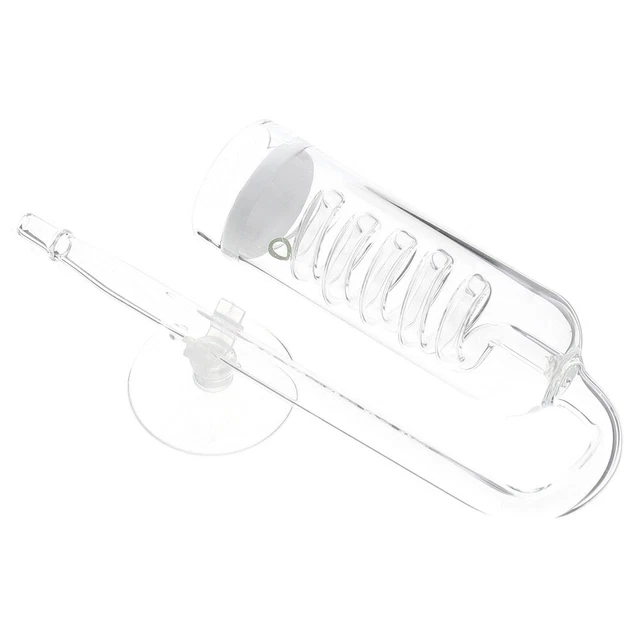 1 Satz Fischtank Glas CO2 Dissolver Aquarium Kohlendioxid Diffusor (transparent)