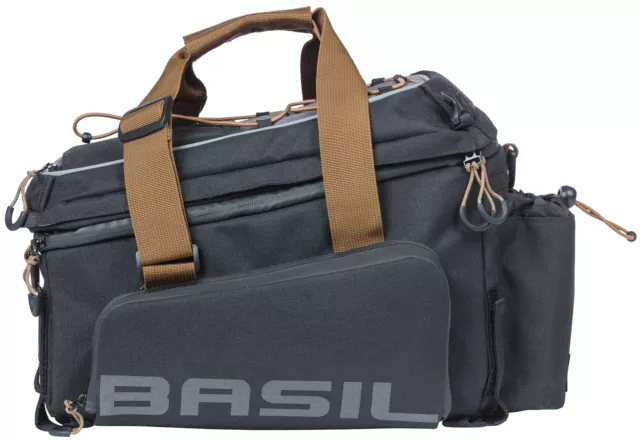 Tasche für Gepäckträger Basil Miles XL Pro 9-36 Liter 31 x 23 x 20 cm - black sl