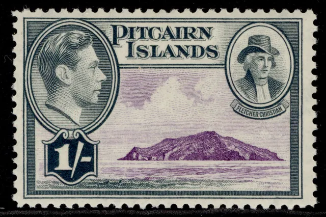 PITCAIRN ISLANDS GVI SG7, 1s violet & grey, NH MINT.