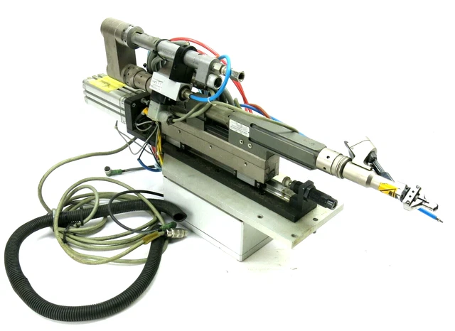 Fixtured Screwdriver Pneumatic Or Electric Drive Selfeeder Weber Wolfrathausen