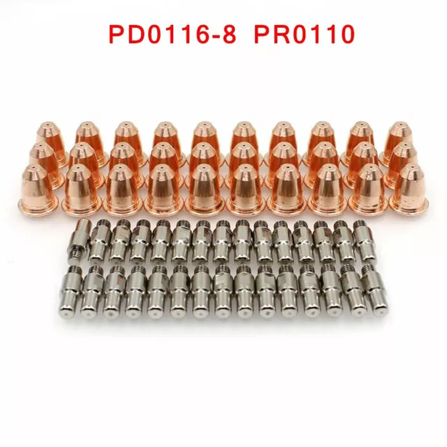 60X / Lot Trafimet S45 Plasma Bouts Électrode PD0116-8 PR0110 for 95136,97994, 3