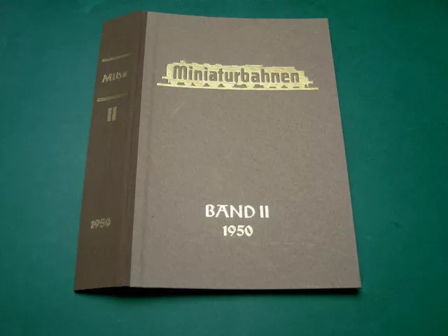 Modellbahnzeitschriften MIBA - Einbanddecke